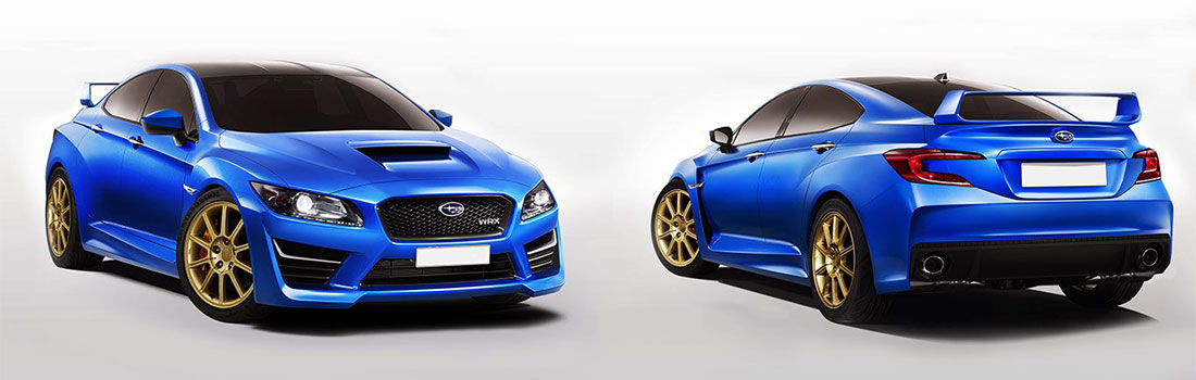В интернет просочились фото концепткара Subaru WRX STi